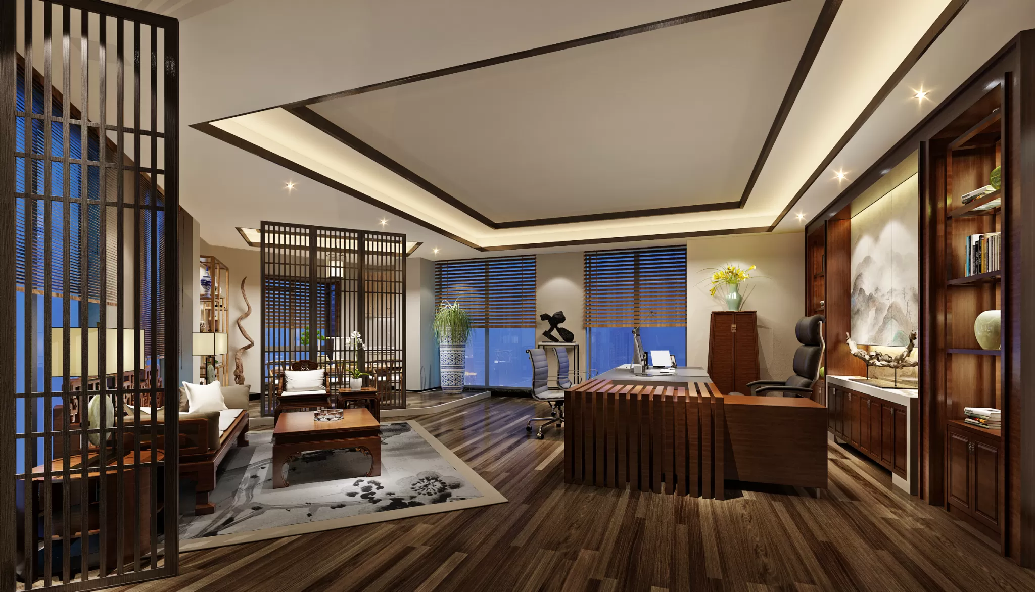 OFFICE – 3D SCENES – BLOCK – 555