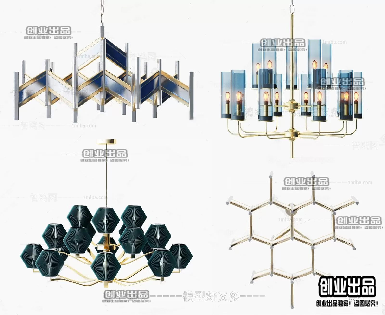 CEILING LAMP – 3D MODELS – 058