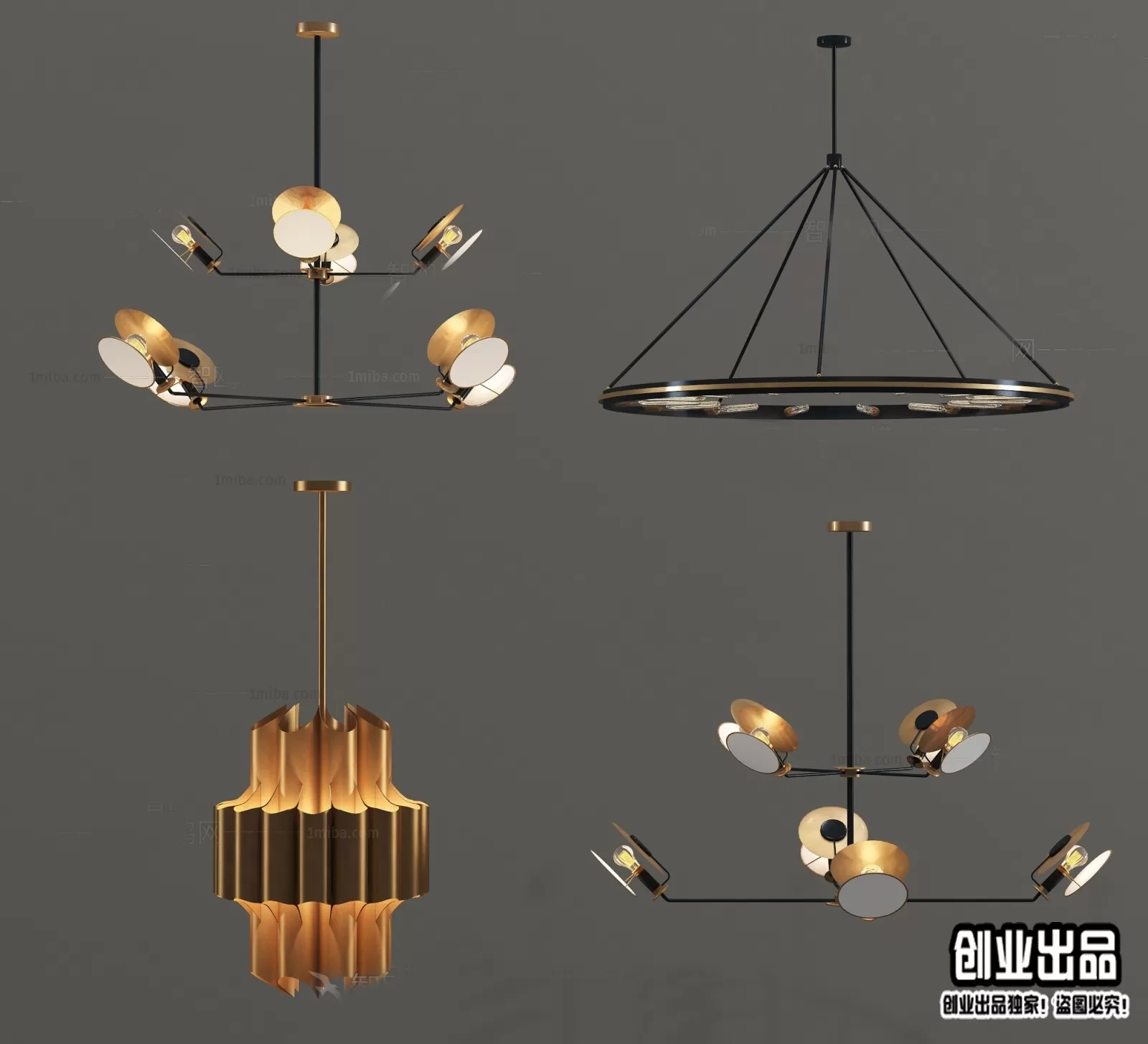 CEILING LAMP – 3D MODELS – 085