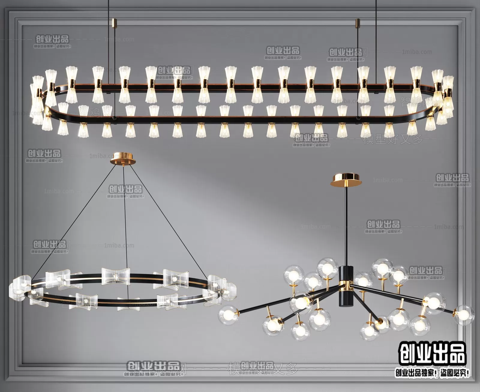 CEILING LAMP – 3D MODELS – 086
