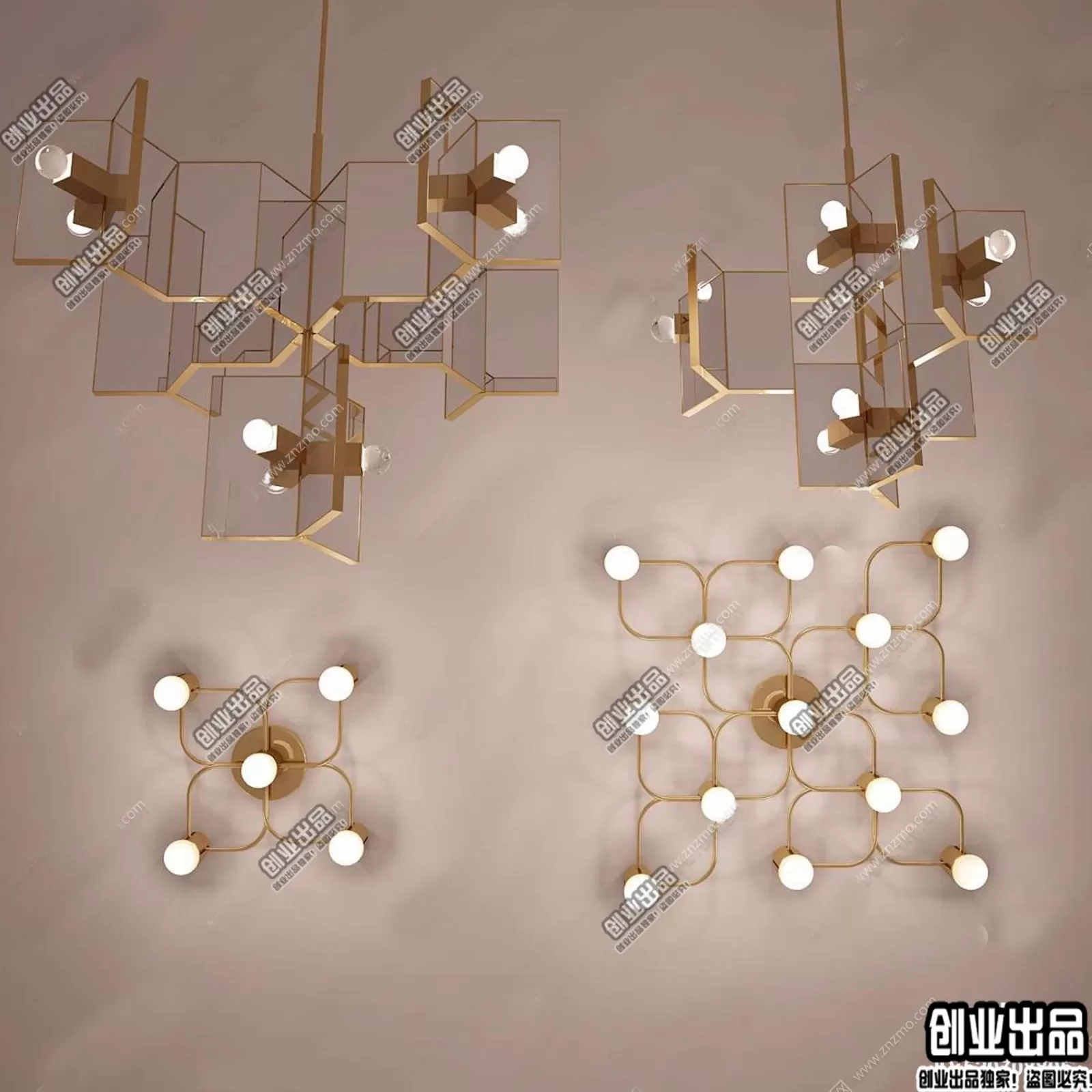 CEILING LAMP – 3D MODELS – 092