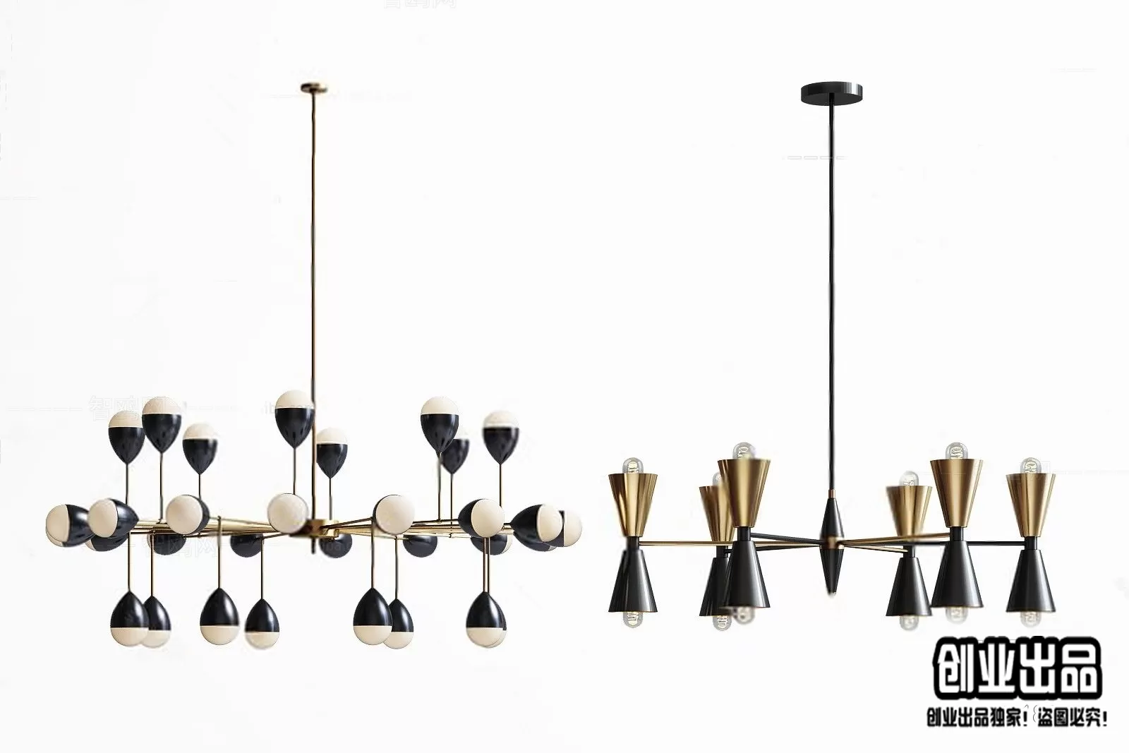 CEILING LAMP – 3D MODELS – 100