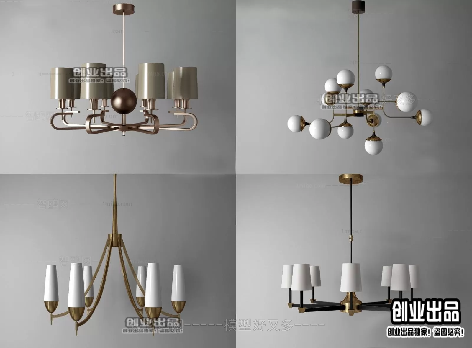 CEILING LAMP – 3D MODELS – 124