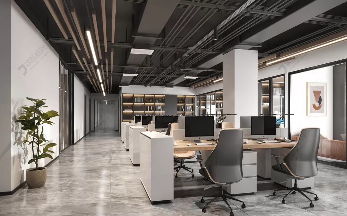 OFFICE SPACE – 3D SCENES – VRAY – 008
