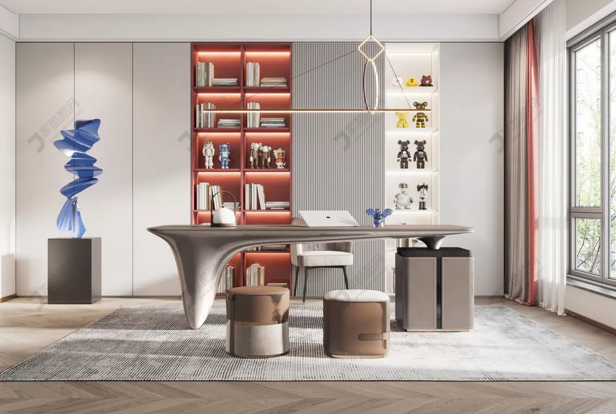 OFFICE SPACE – 3D SCENES – VRAY – 010