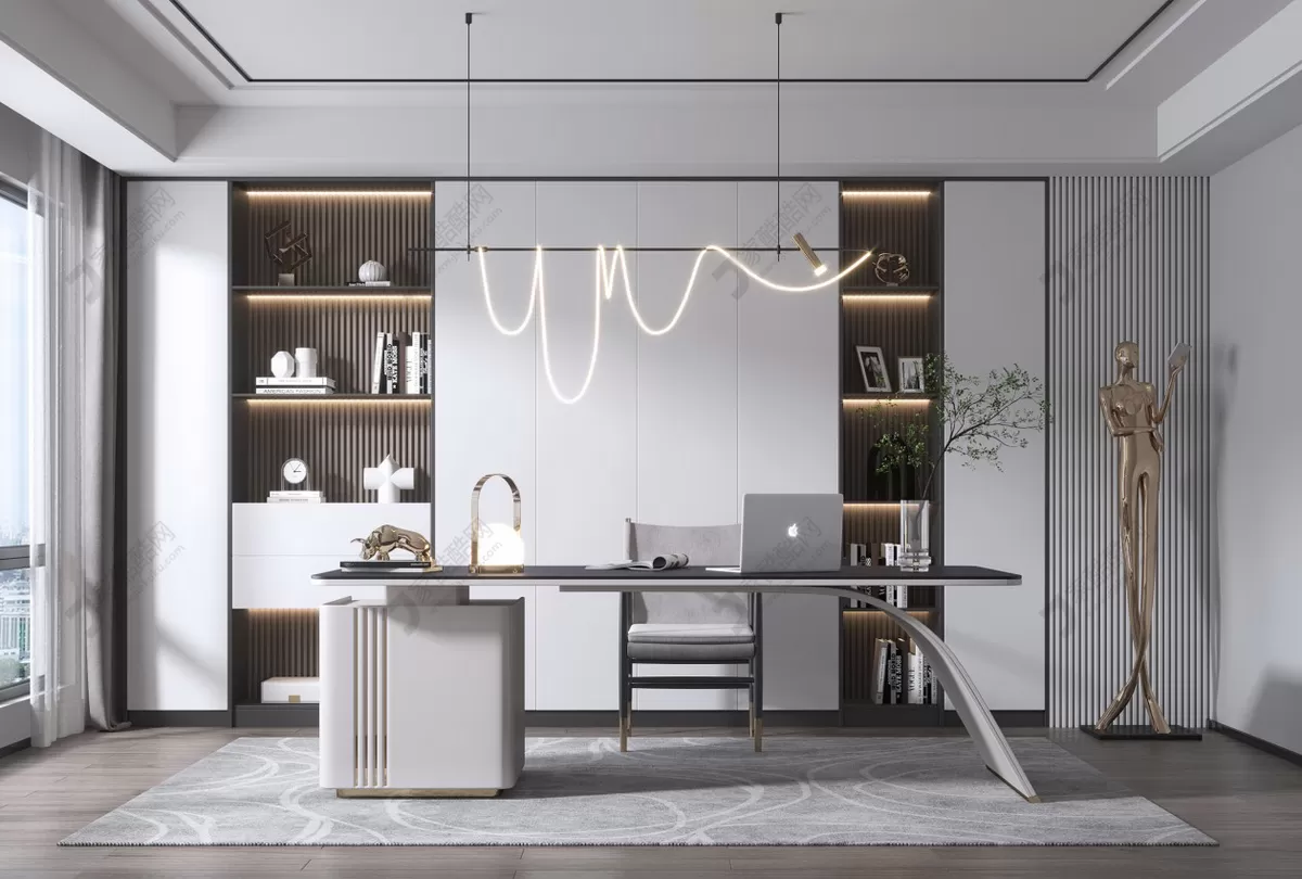 OFFICE HOME – 3D BLOCKS – VRAY – 027