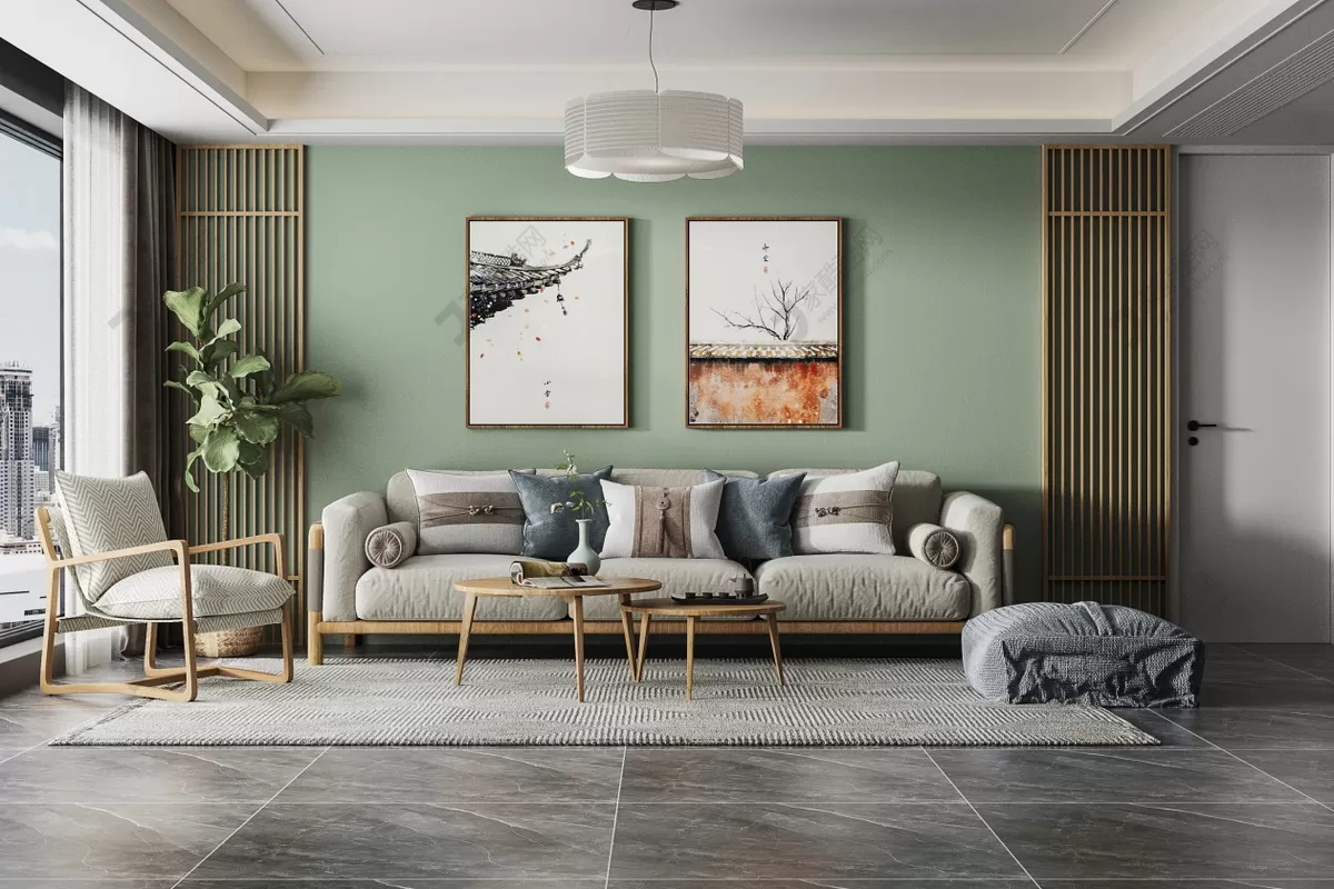 LIVING ROOM – VRAY – 3DSKYMODEL – 053