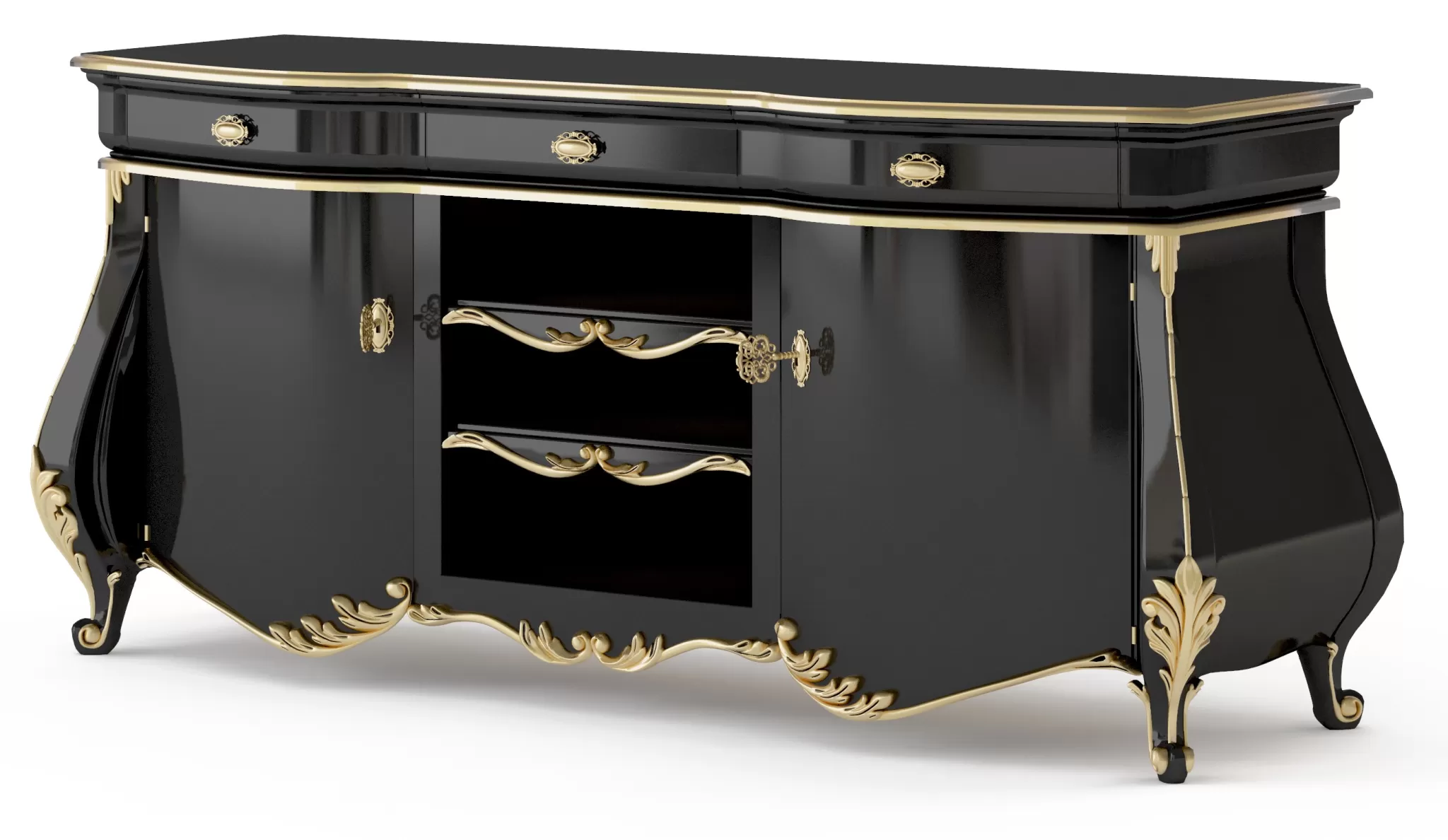 CLASSIC 3D MODELS – TV stand – ModeneseGastone