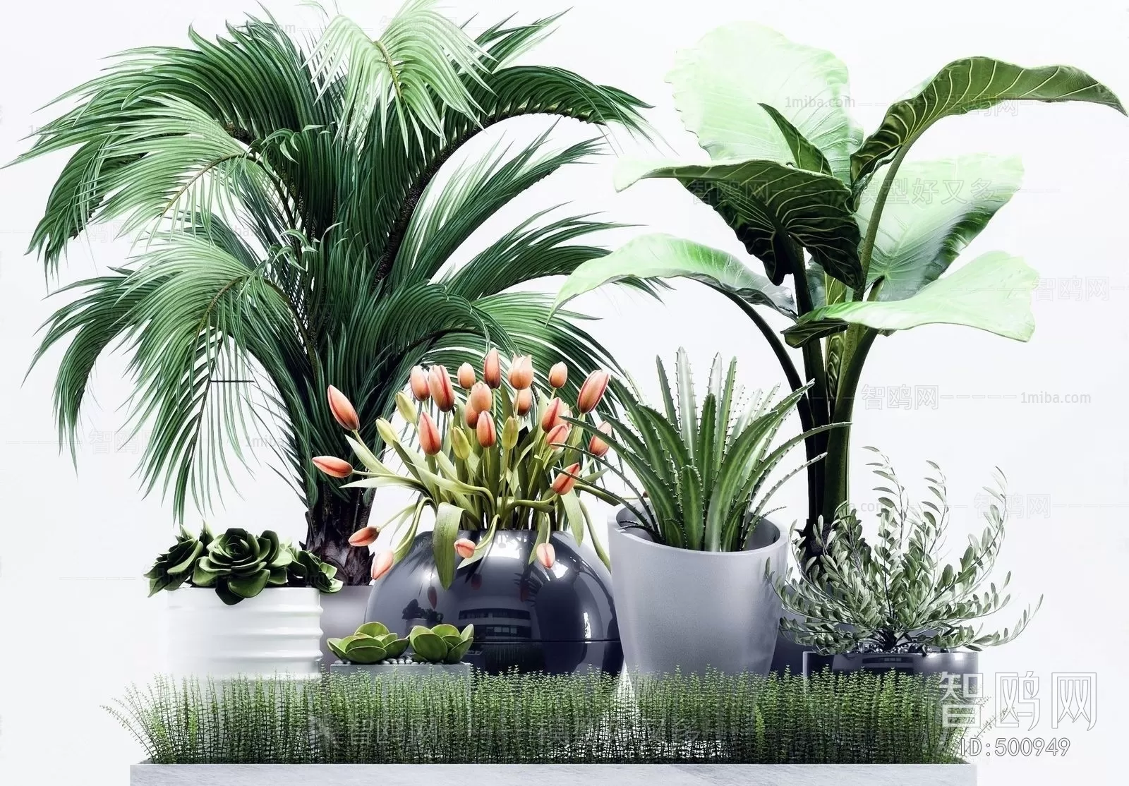PLANT 3D MODELS – 007