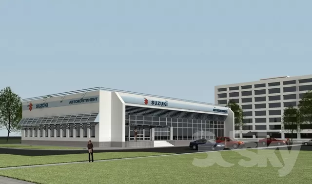 BUILDING 3D MODEL – 087