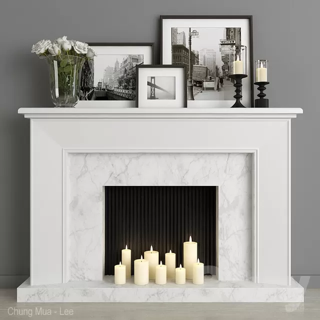 3ds Max Files – Model – 13 – Fireplace Model – 20 – Fireplace by Phong Ngu