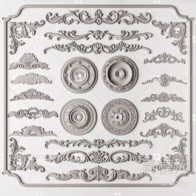3ds Max Files – Model – 37 – Decorative Lath – 6 – Decorative Lath by Minh Nguyen