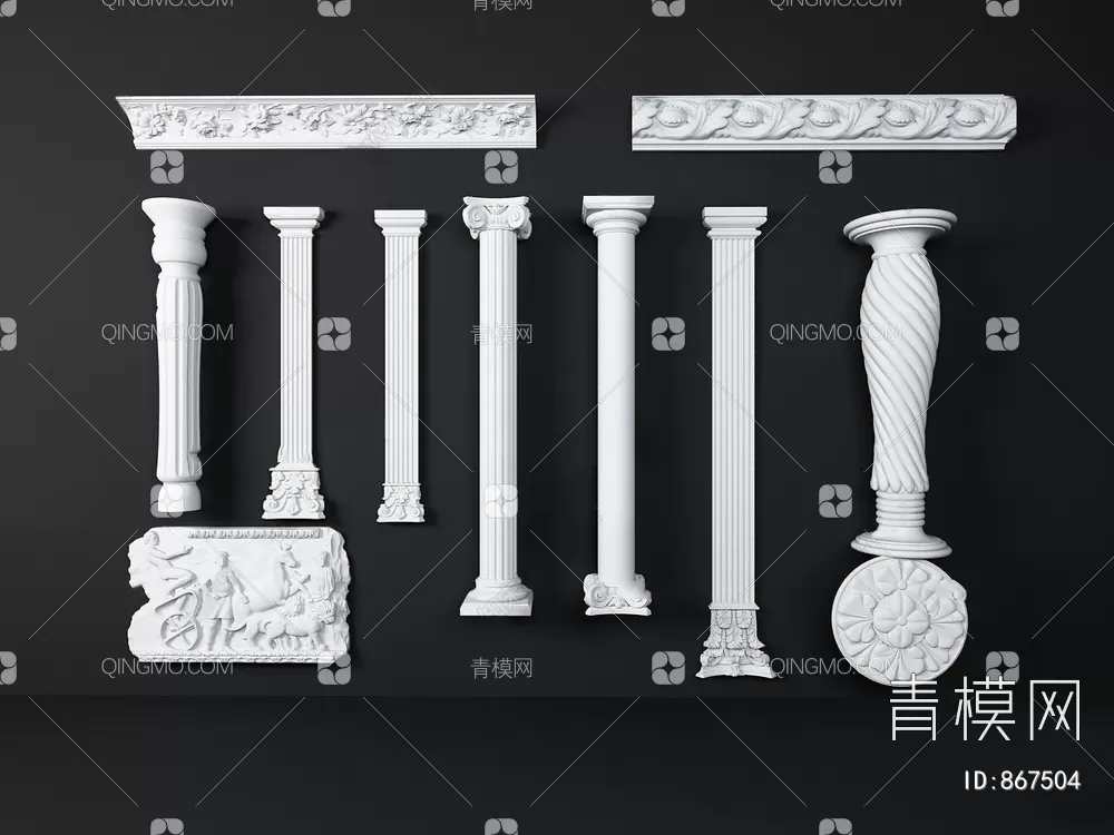 3ds Max Files – Model – 37 – Decorative Lath – 7 – Decorative Lath by Minh Nguyen