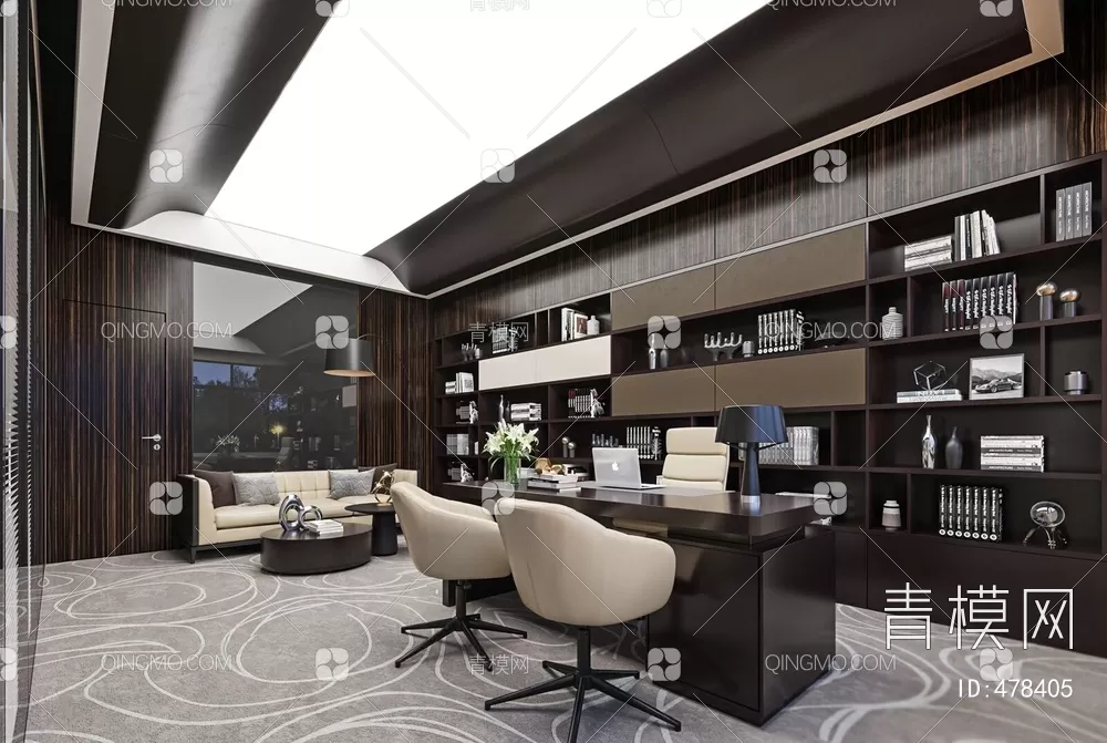 3ds Max Files – Scene – Interior scene – 10 – Office Scene – 9 – Office Scene by D??ng Bùi