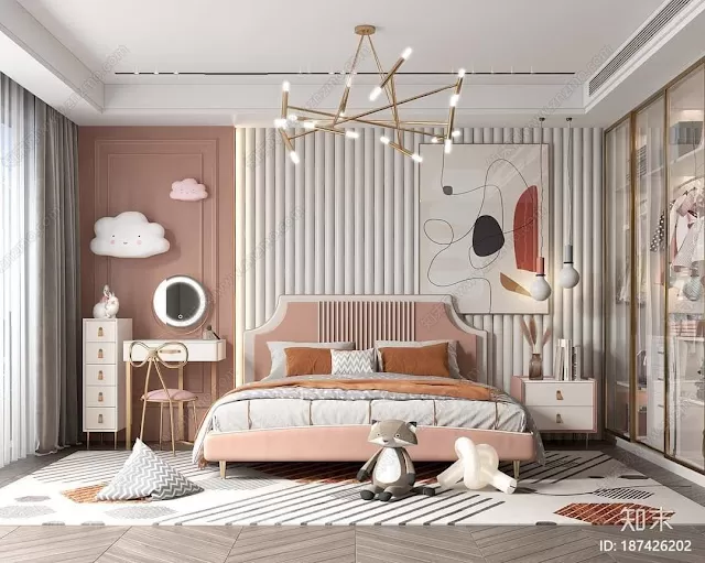 3ds Max Files – Scene – Interior scene – 7 – Bedroom Scene – 28 – Bedroom Scene By Gray Studjo