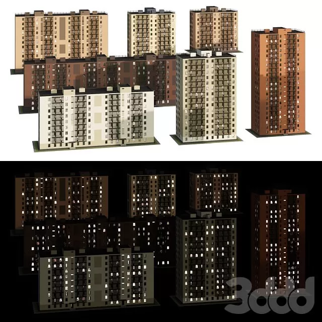 ARCHITECTURE – BUILDING – 3D MODELS – FREE DOWNLOAD – 1134