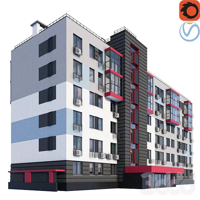 ARCHITECTURE – BUILDING – 3D MODELS – FREE DOWNLOAD – 1184