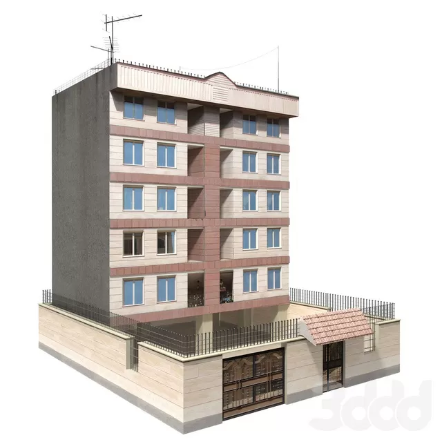 ARCHITECTURE – BUILDING – 3D MODELS – FREE DOWNLOAD – 1203