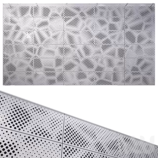 ARCHITECTURE – FACADE ELEMENT – 3D MODELS – FREE DOWNLOAD – 1302