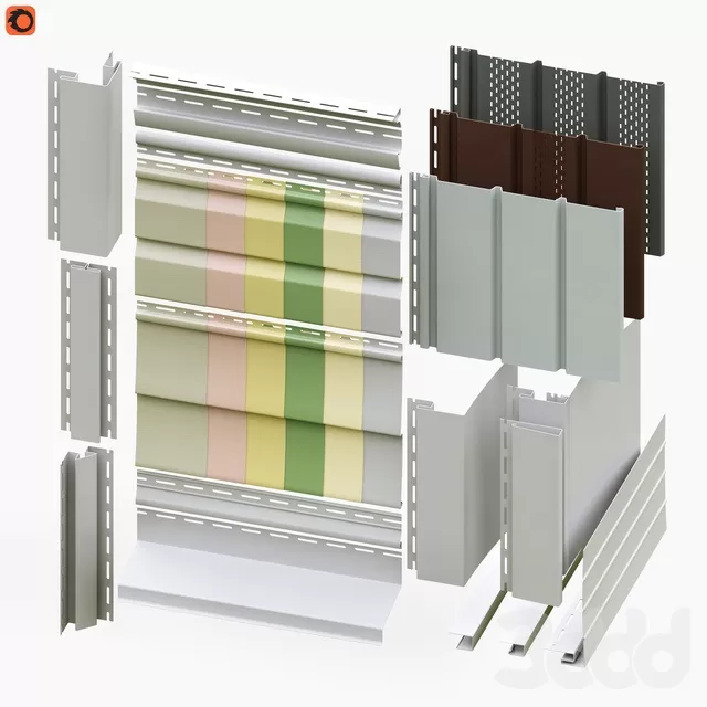 ARCHITECTURE – FACADE ELEMENT – 3D MODELS – FREE DOWNLOAD – 1330