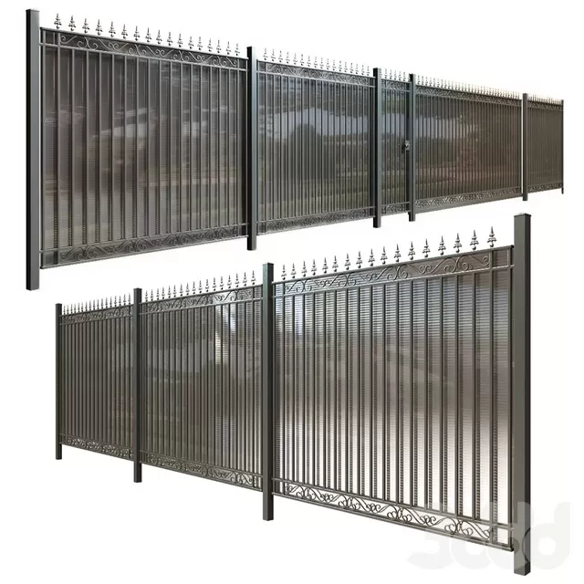 ARCHITECTURE – FENCE – 3D MODELS – FREE DOWNLOAD – 1379