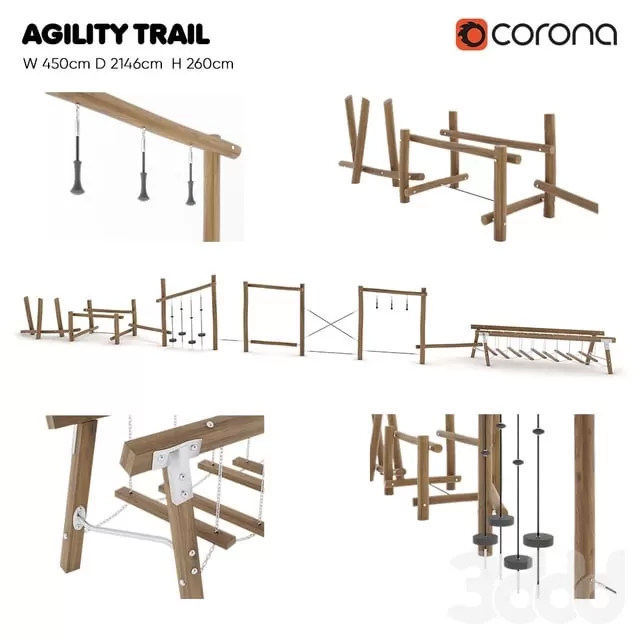 ARCHITECTURE – PLAYGROUND – 3D MODELS – FREE DOWNLOAD – 1602