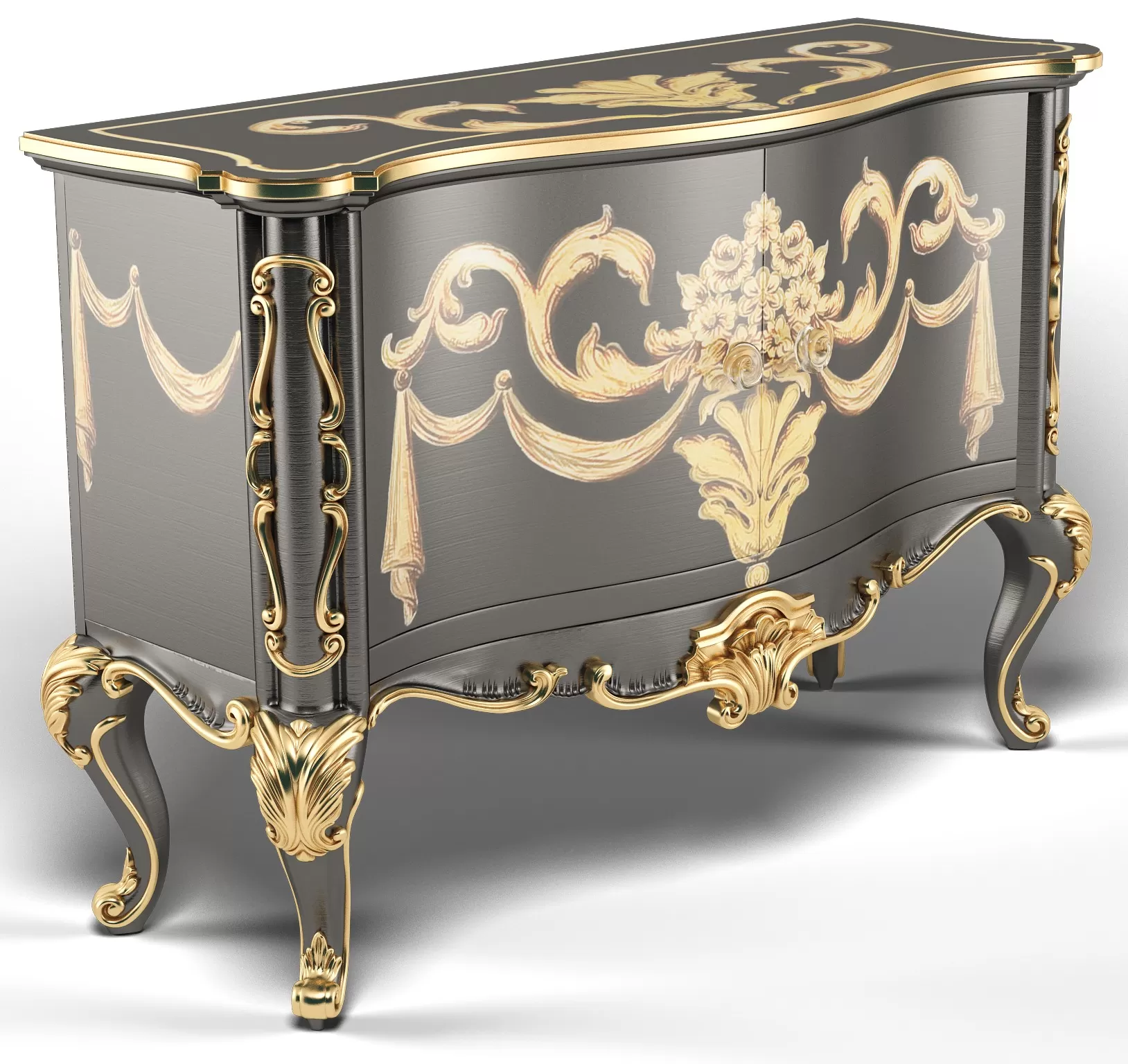 CLASSIC 3D MODELS –  2-door sideboard -ModeneseGastone