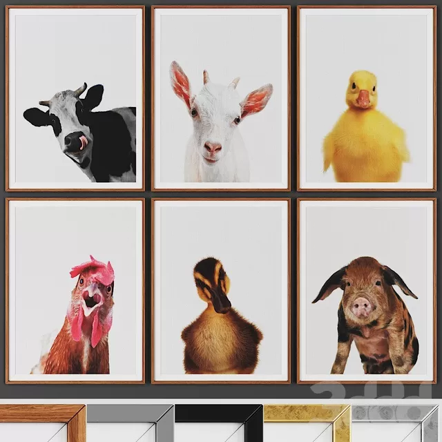 DECORATION – FRAME – 3D MODELS – FREE DOWNLOAD – 4633