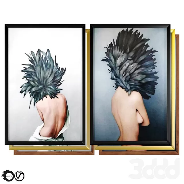 DECORATION – FRAME – 3D MODELS – FREE DOWNLOAD – 4740