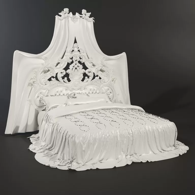 CLASSIC 3D MODELS – Double bed Dream Mil- ModeneseGastone