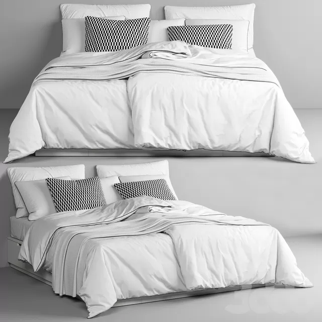 FURNITURE – BED – 3D MODELS – FREE DOWNLOAD – 7050