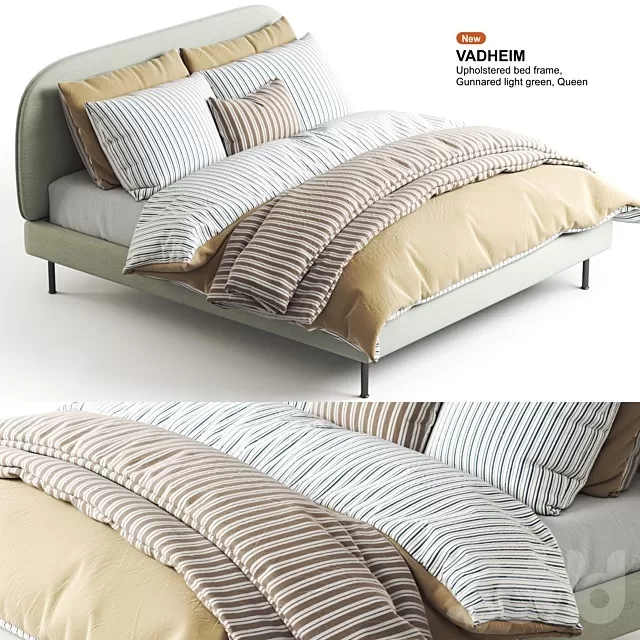 FURNITURE – BED – 3D MODELS – FREE DOWNLOAD – 7206