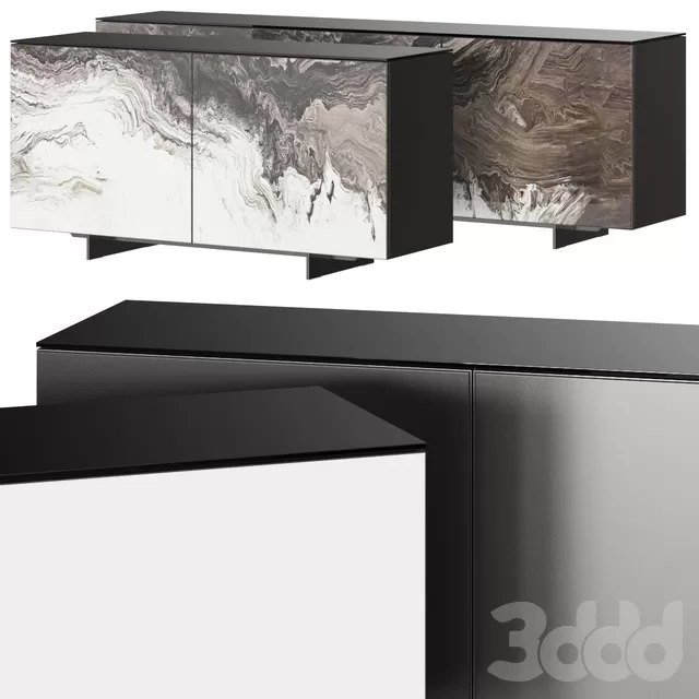 FURNITURE – SIDEBOARD & CHEST OF DRAWER – 3D MODELS – FREE DOWNLOAD – 9766
