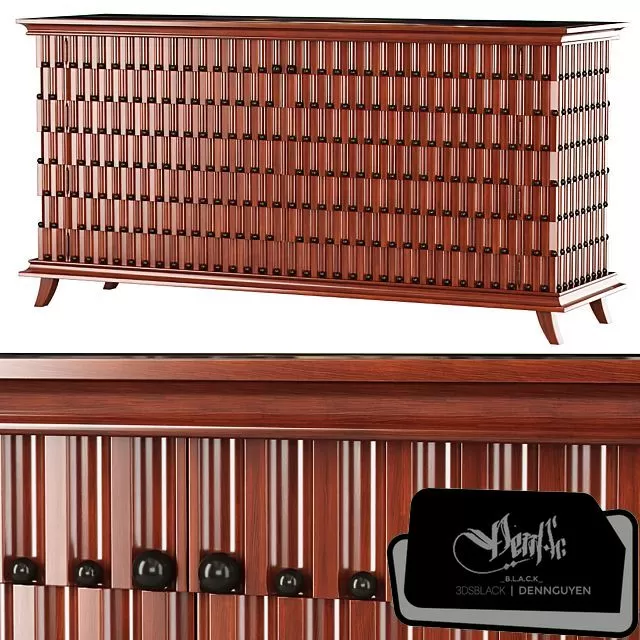 FURNITURE – SIDEBOARD & CHEST OF DRAWER – 3D MODELS – FREE DOWNLOAD – 9849