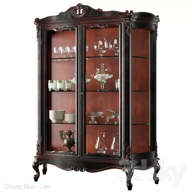FURNITURE – WAREDROBE & DISPLAY – 3D MODELS – FREE DOWNLOAD – 12136