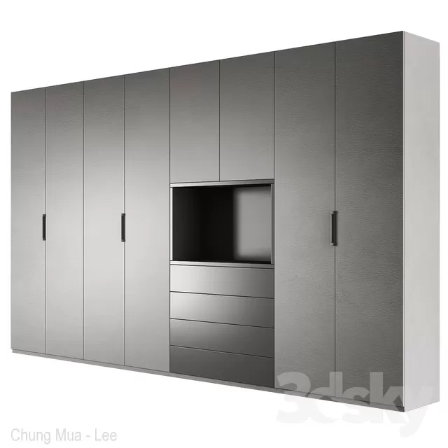 FURNITURE – WAREDROBE & DISPLAY – 3D MODELS – FREE DOWNLOAD – 12143