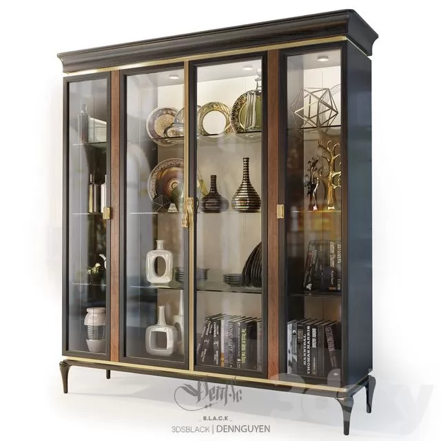 FURNITURE – WAREDROBE & DISPLAY – 3D MODELS – FREE DOWNLOAD – 12181