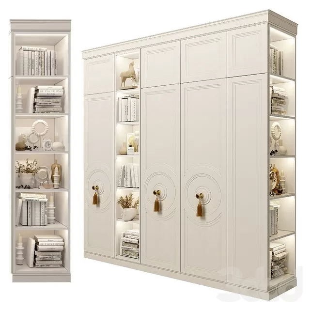 FURNITURE – WAREDROBE & DISPLAY – 3D MODELS – FREE DOWNLOAD – 12187
