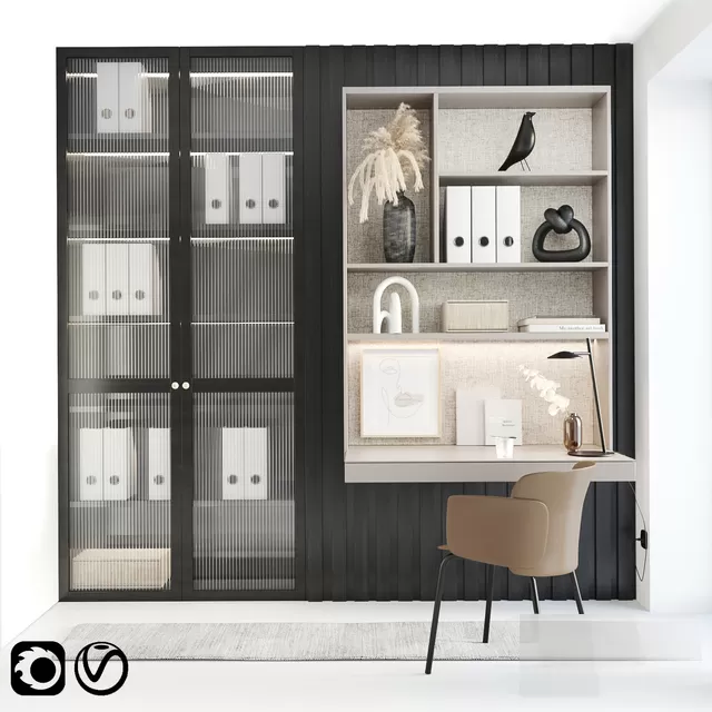 FURNITURE – WAREDROBE & DISPLAY – 3D MODELS – FREE DOWNLOAD – 12236