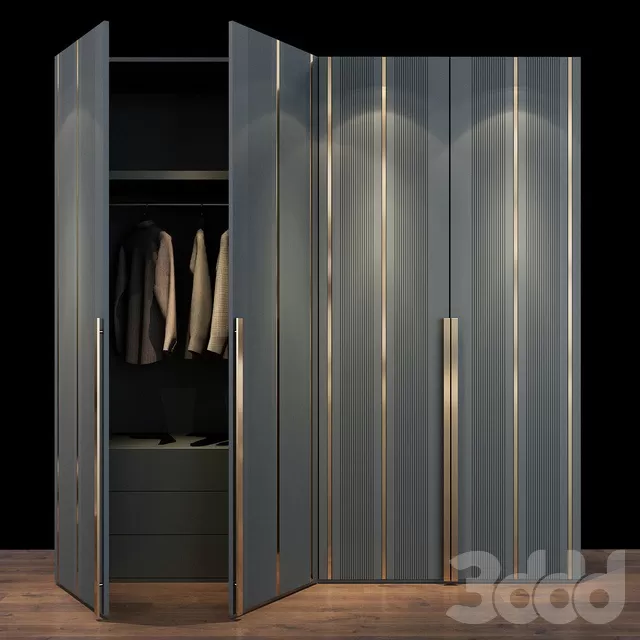 FURNITURE – WAREDROBE & DISPLAY – 3D MODELS – FREE DOWNLOAD – 12274