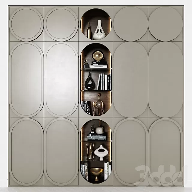 FURNITURE – WAREDROBE & DISPLAY – 3D MODELS – FREE DOWNLOAD – 12328