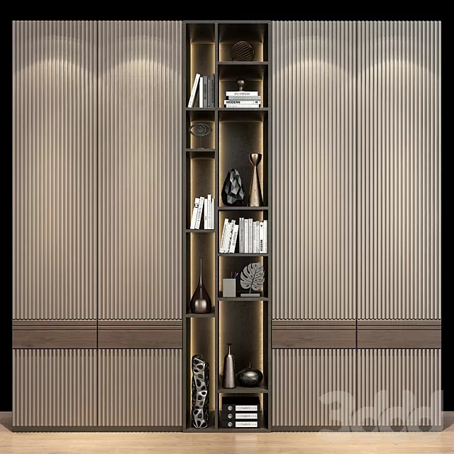 FURNITURE – WAREDROBE & DISPLAY – 3D MODELS – FREE DOWNLOAD – 12330