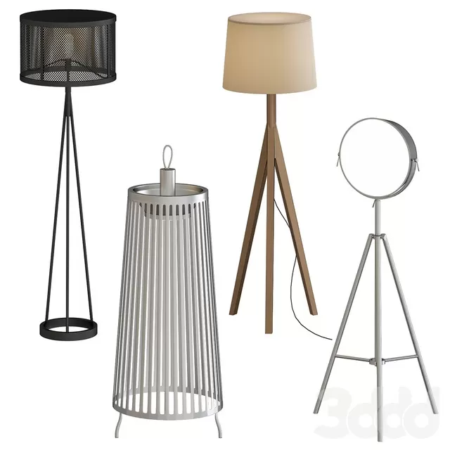 LIGHTING – FLOOR LAMP – 3D MODELS – FREE DOWNLOAD – 12376