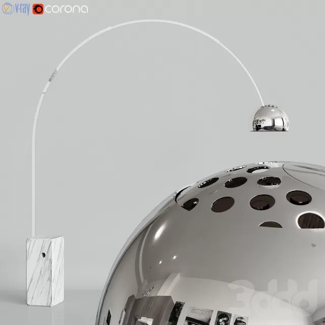 LIGHTING – FLOOR LAMP – 3D MODELS – FREE DOWNLOAD – 12402