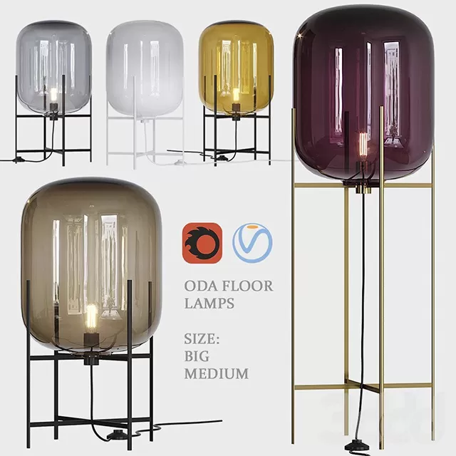 LIGHTING – FLOOR LAMP – 3D MODELS – FREE DOWNLOAD – 12441