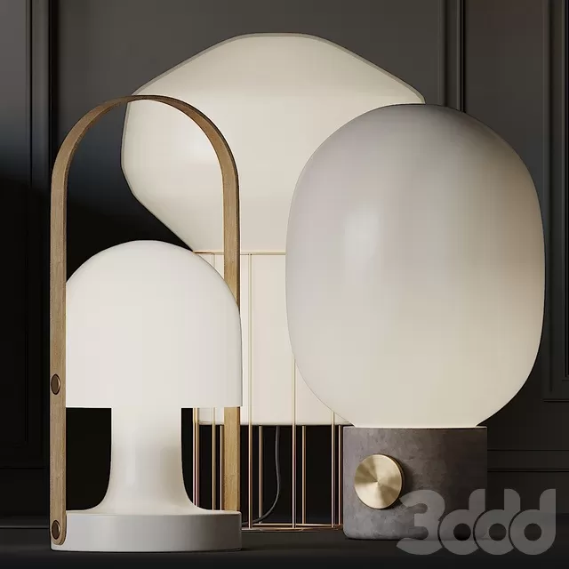 LIGHTING – TABLE LAMP – 3D MODELS – FREE DOWNLOAD – 14317