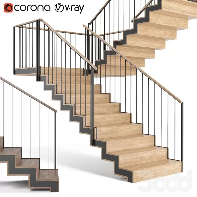 OTHER MODELS – STAIRCASE – 3D MODELS – FREE DOWNLOAD – 16090