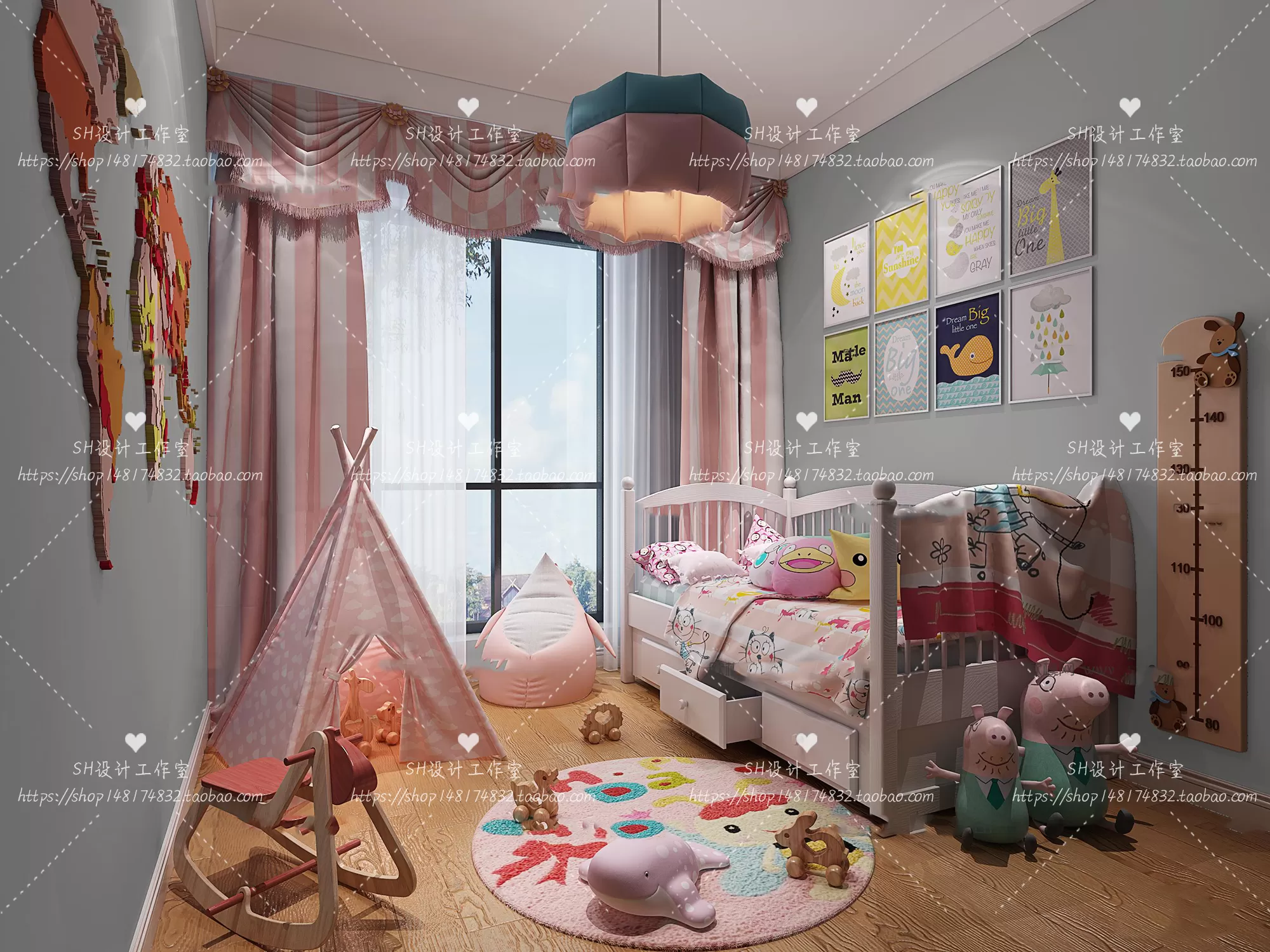 INTERIOR 3D BLOCK – 3D SCENES – 006