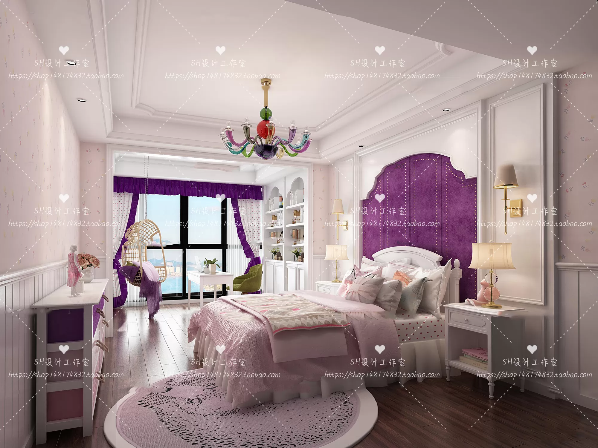 INTERIOR 3D BLOCK – 3D SCENES – 012