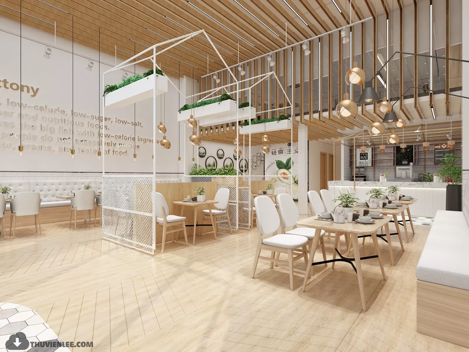 PRO 3D SCENE – COFFEE SHOP 3D BLOCK – 007